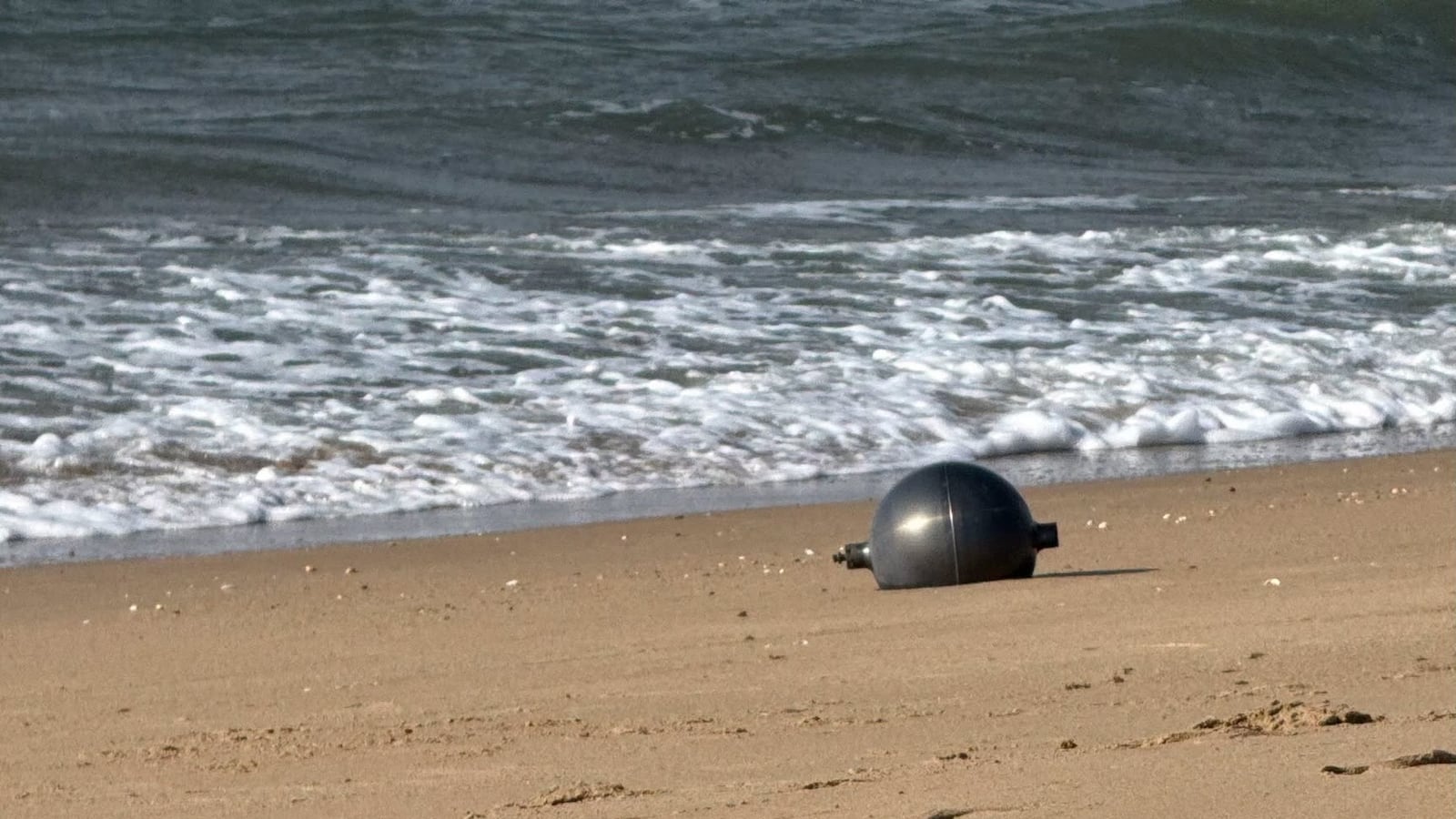 Space debris on Forrest Beach