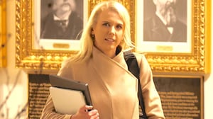 Natalie Harp at White House on March 01, 2026 in Washington, DC.