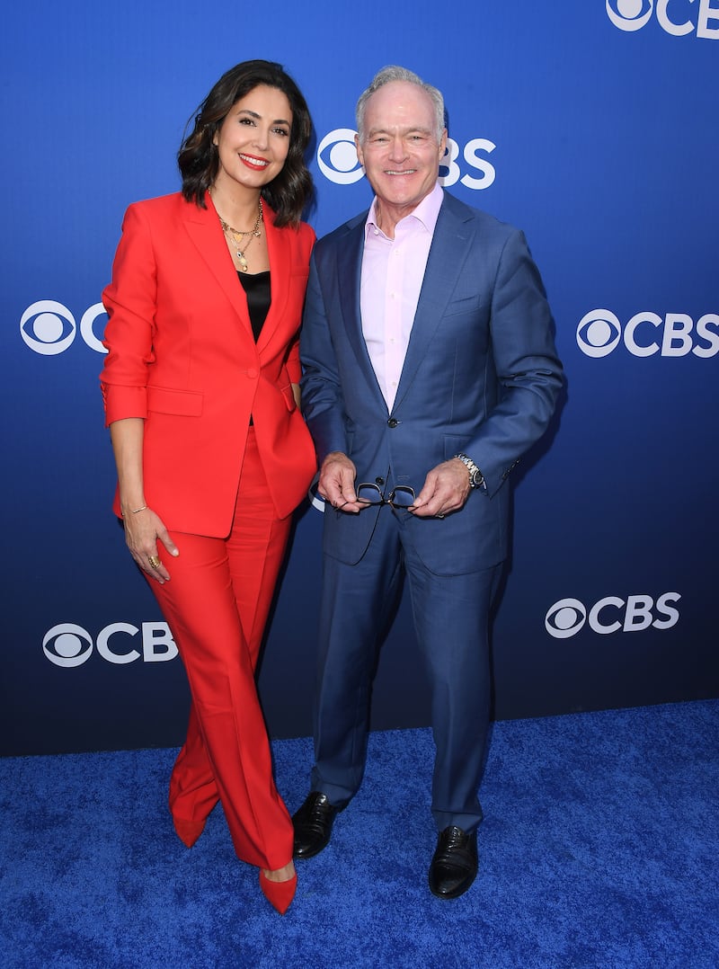 60 Minutes reporters Cecilia Vega and Scott Pelley.
