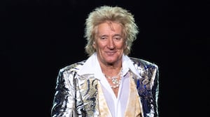 Sir Rod Stewart performs on stage at The OVO Hydro on November 29, 2022, in Glasgow, Scotland.