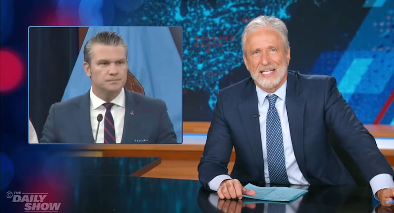 The Daily Show, Jon Stewart on Pete Hegseth