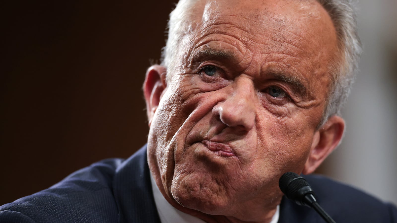 WASHINGTON, DC - JANUARY 29: Robert F. Kennedy Jr., U.S. President Donald Trump's nominee for Secretary of Health and Human Services testifies during his Senate Finance Committee confirmation hearing at the Dirksen Senate Office Building on January 29, 2025 in Washington, DC. In addition to meeting with the Senate Finance Committee, Kennedy will also meet with the Senate Health, Education, Labor and Pensions Committee tomorrow. (Photo by Win McNamee/Getty Images)