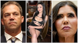 Bryon Noem, Lydia Love, and Kristi Noem.