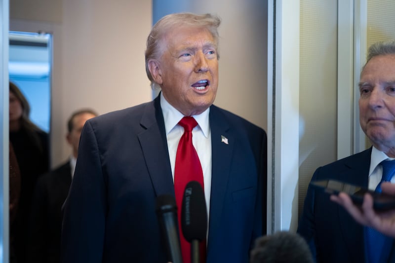 President Donald Trump, pictured March 7, urged tankers to keep shipping through the Strait of Hormuz despite the war raging against Iran, according to Fox  & Friends host Brian Kilmeade.