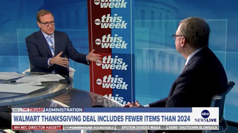 Kevin Hassett on This Week with Jon Karl