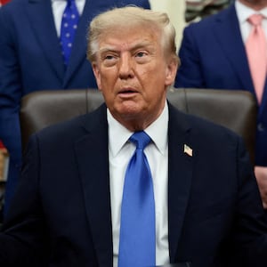 FILE PHOTO: U.S. President Donald Trump speaks during a meeting with travel executives in the Oval Office at the White House in Washington, D.C., U.S., September 2, 2026. REUTERS/Evelyn Hockstein/File Photo