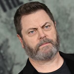 Nick Offerman calls out an anti-gay fan on X.