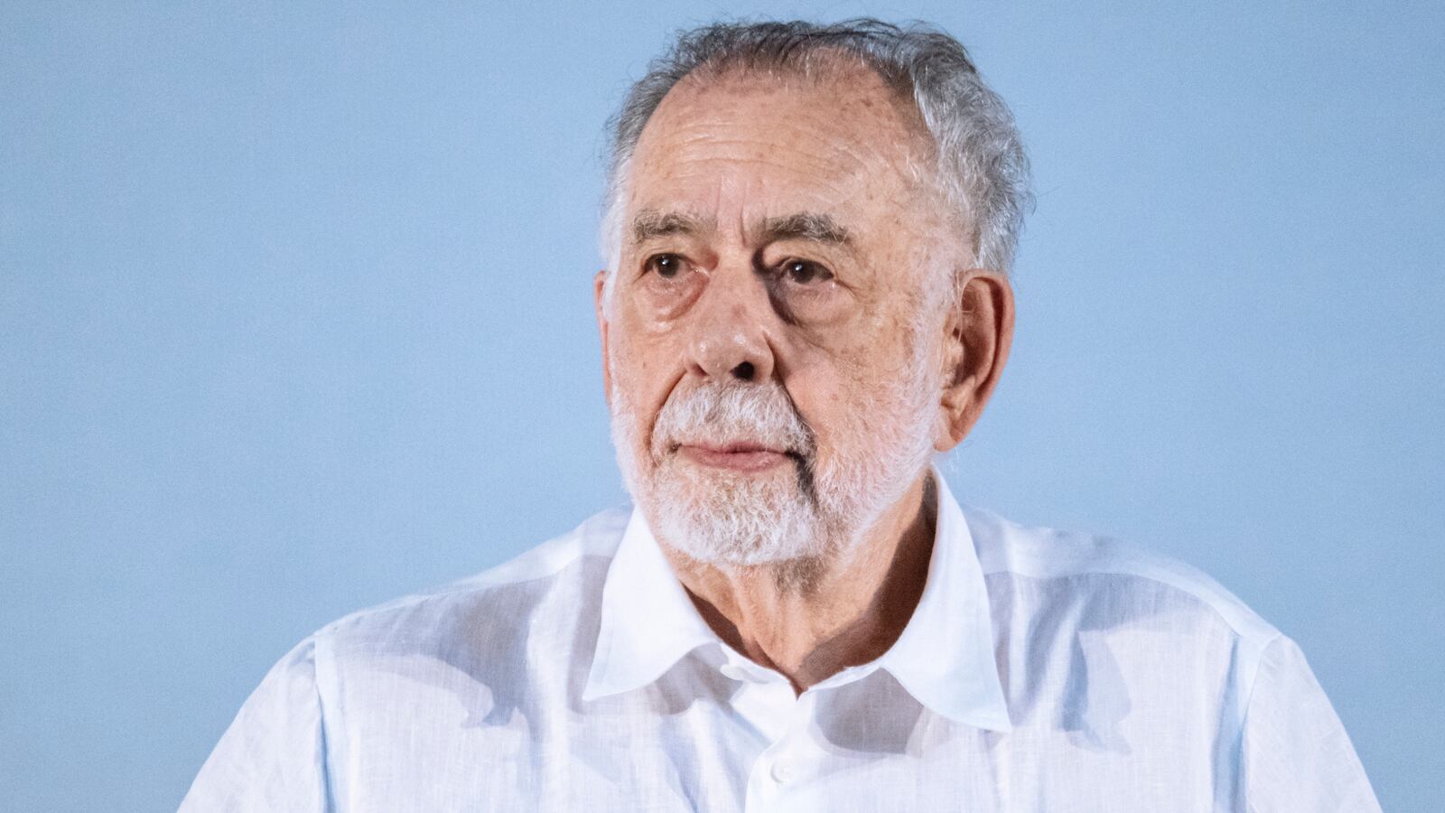 Legendary movie director Francis Ford Coppola attends the Magna Graecia Film Festival at Supercinema with the talk "How To Change Our Future".