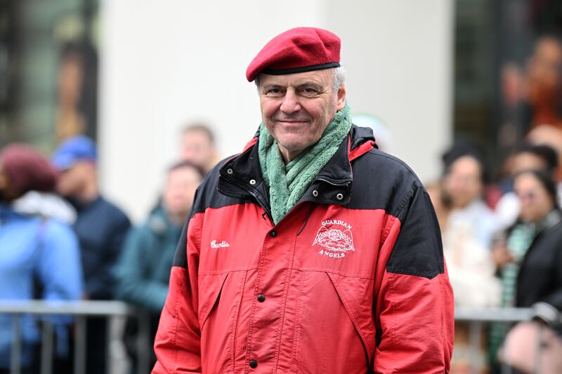 NEW YORK, NEW YORK - MARCH 17: Curtis Sliwa attends the 2025 New York City St. Patrick's Day Parade on March 17, 2025 in New York City. (Photo by Slaven Vlasic/Getty Images)