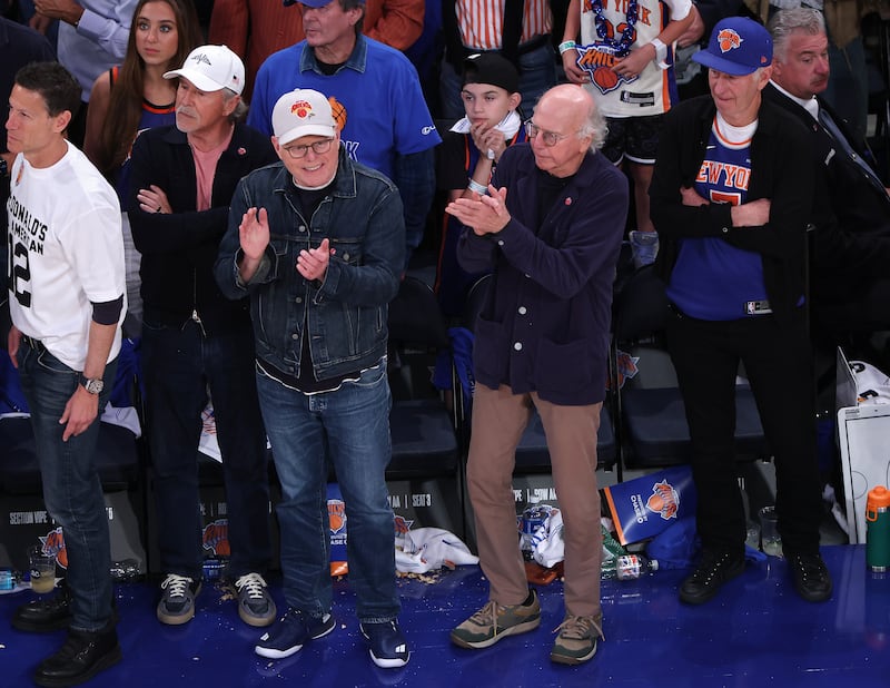 Larry David and John McEnroe