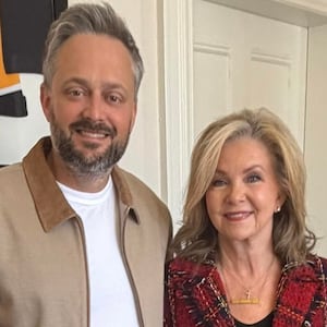 Nate Bargatze and Marsha Blackburn