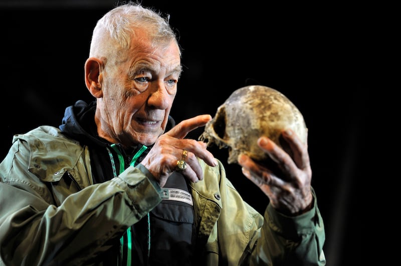 Ian McKellen as Hamlet 2021