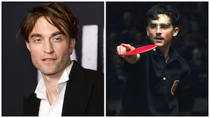 Robert Pattinson and Timothee Chalamet