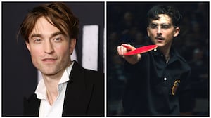 Robert Pattinson and Timothee Chalamet