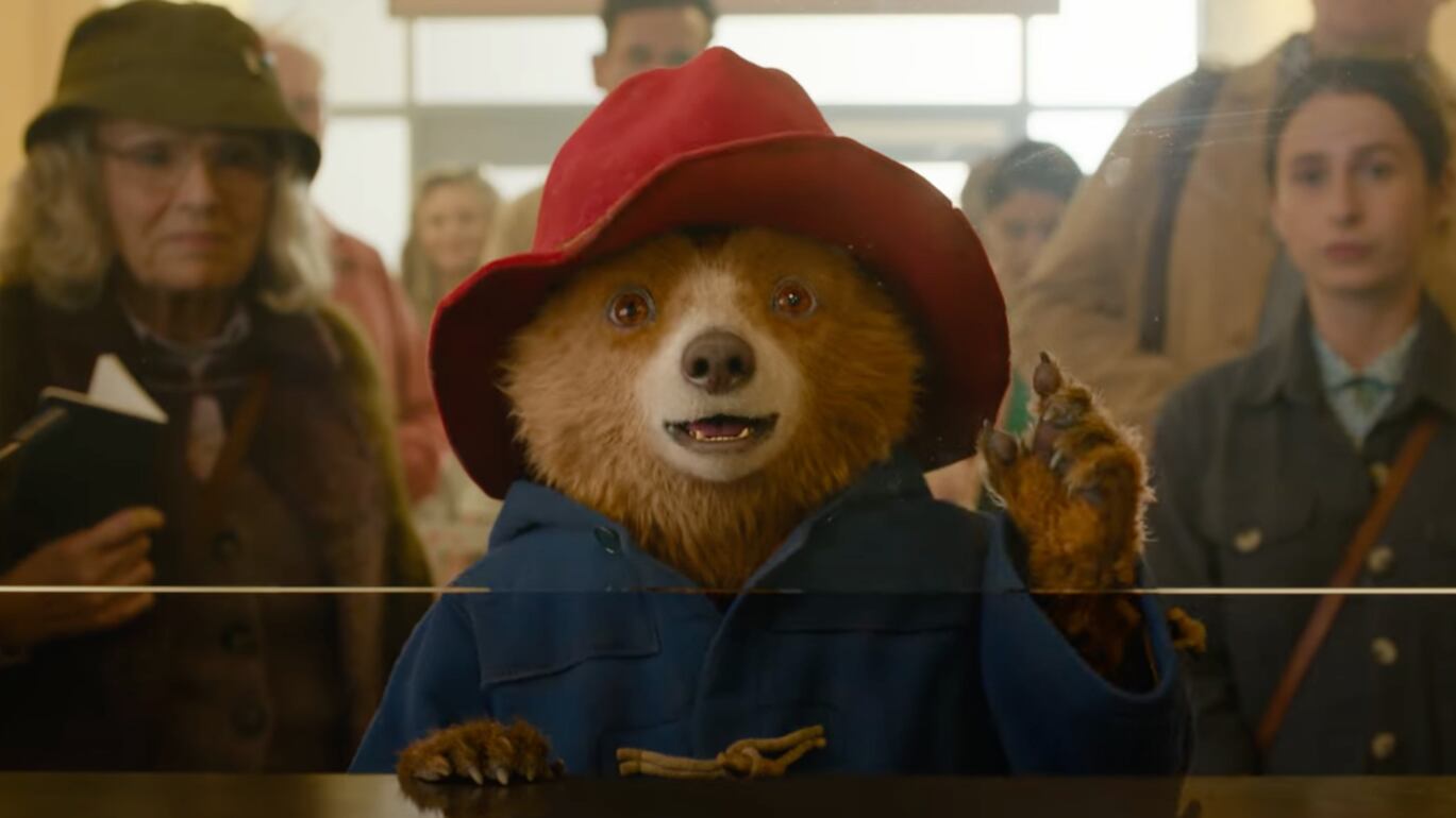A still from the new “Paddington” trailer.