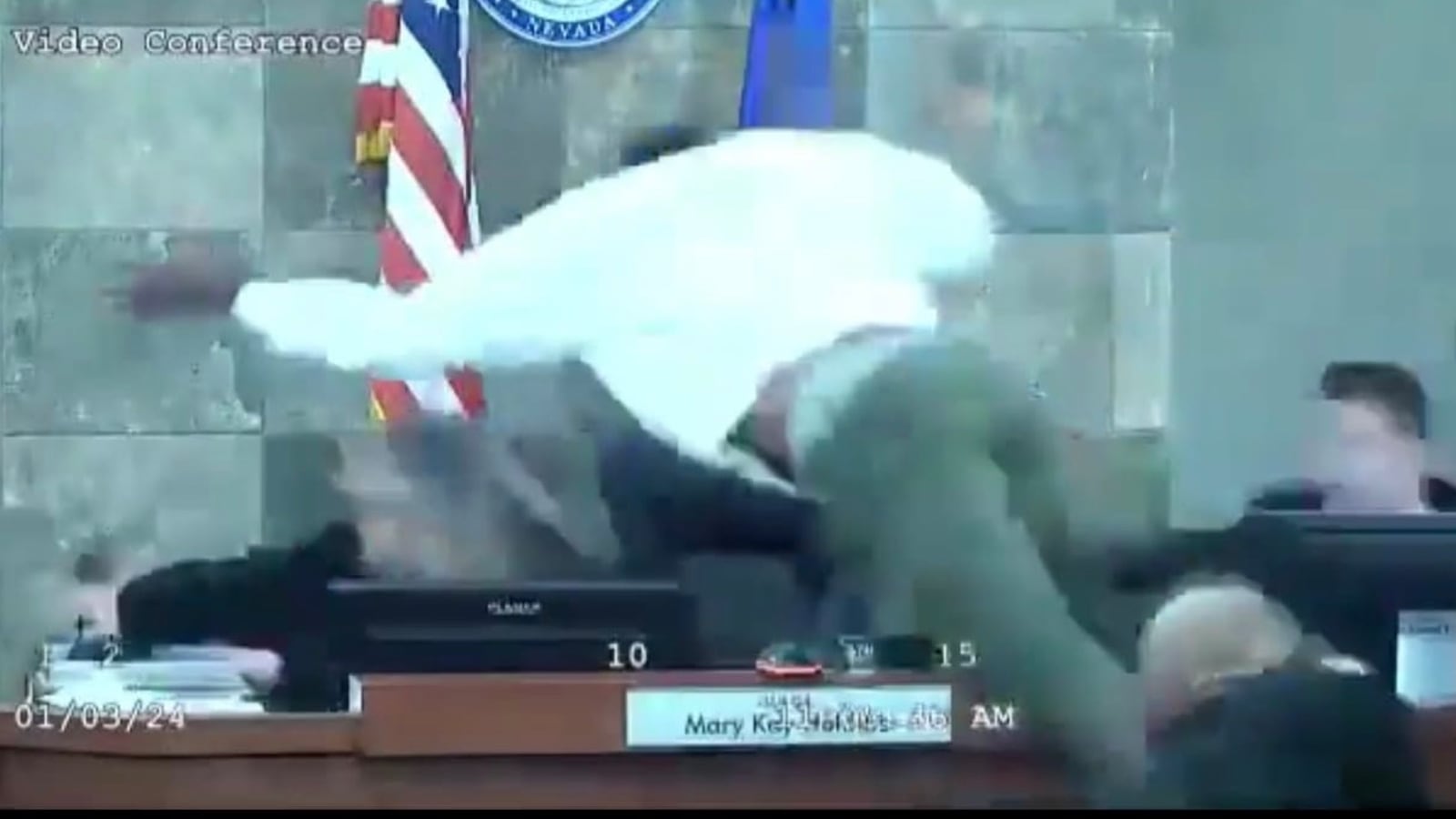 Deobra Redden attacked judge Mary Kay Holthus