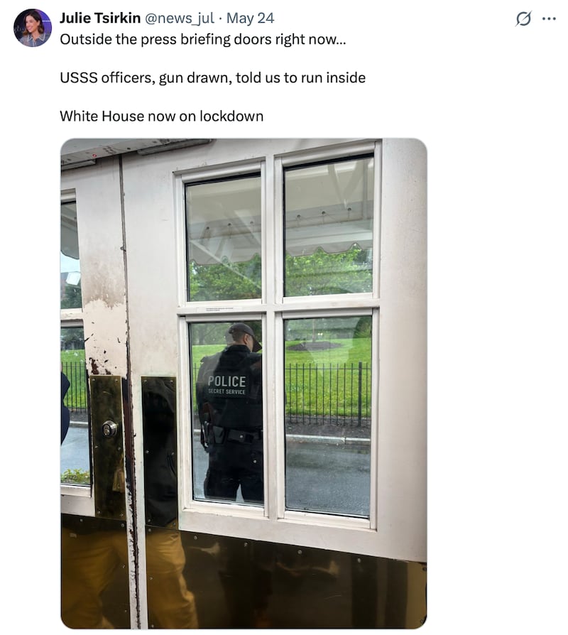 Julie Tsirkin's posts from inside the White House.