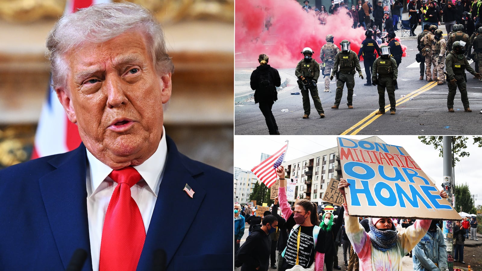 Donald Trump, Portland, Oregon