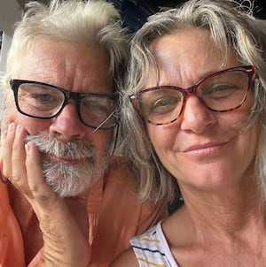 Brian and Lynette together. Brian Hooker/Facebook.