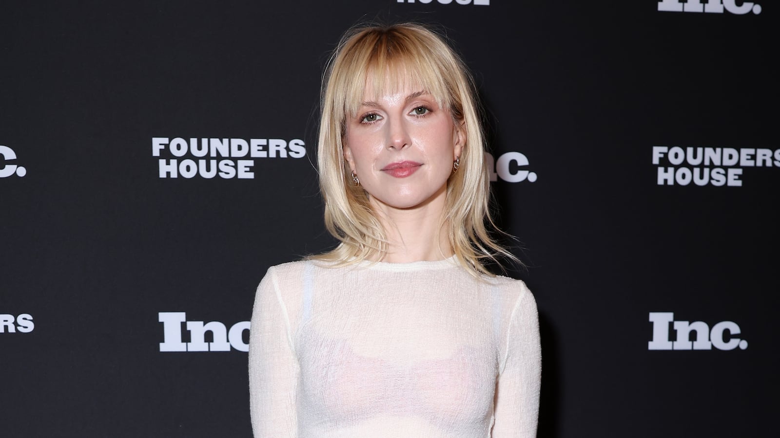 AUSTIN, TEXAS - MARCH 15: Hayley Williams arrives at Inc. Founders House Presents: "Going Platinum: Lessons in Turning Cool Into Capital" with Paramore's Hayley Williams and Brian O'Connor at Foxy's Proper Pub on March 15, 2026 in Austin, Texas. (Photo by Anna Webber/Getty Images for Inc. at Inc. Founders House at SXSW)