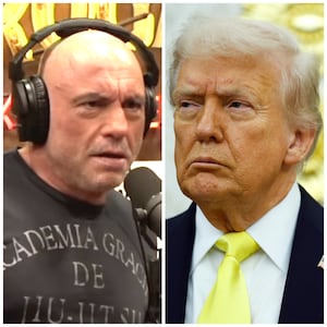 Joe Rogan and Donald Trump