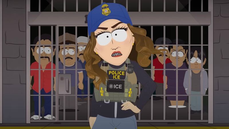 Kristi Noem in South Park