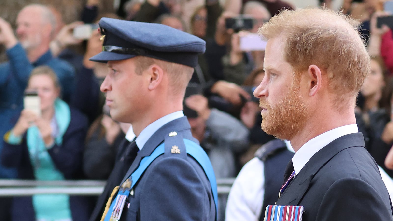 Prince William, Prince of Wales and Prince Harry, Duke of Sussex
