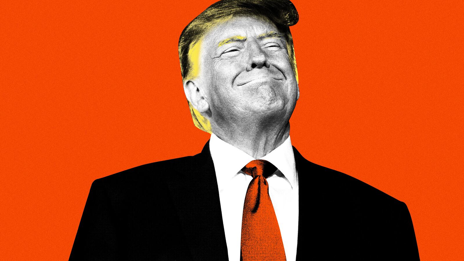 A photo including former U.S. President Donald Trump