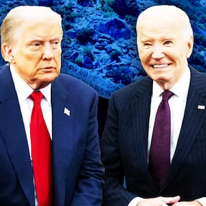 Donald Trump, Joe Biden photo illustration