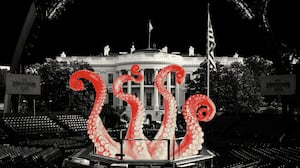White House made up for UFC event with octopus tentacles coming up