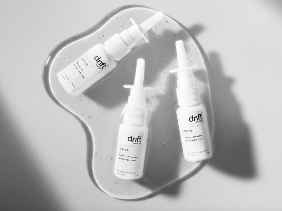 Drift's Peptide Nasal Spray Takes Anti-Aging in a New Direction Drift's Peptide Nasal Spray Takes Anti-Aging in a New Direction