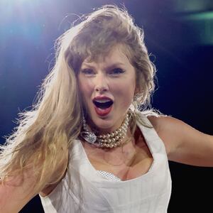 VANCOUVER, BRITISH COLUMBIA - DECEMBER 06: EDITORIAL USE ONLY. NO STANDALONE PUBLICATION USE (NO SPECIAL INTEREST OR SINGLE ARTIST PUBLICATION USE; NO BOOK USE). Taylor Swift performs onstage during "Taylor Swift | The Eras Tour" at BC Place on December 06, 2024 in Vancouver, British Columbia. (Photo by Kevin Winter/TAS24/Getty Images for TAS Rights Management)