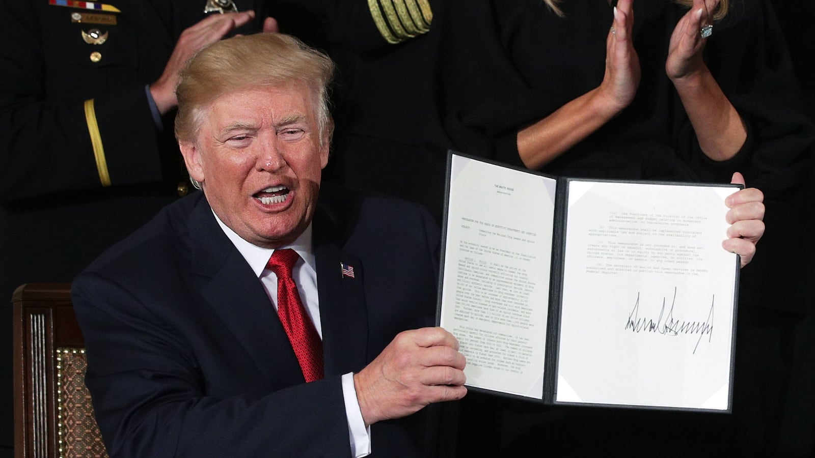 Trump Foolishly Thinks He Can Solve the Opioid Crisis With Zero Cash and a Dumb Ad Campaign