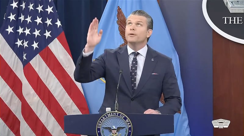 Hegseth Press Conference 2