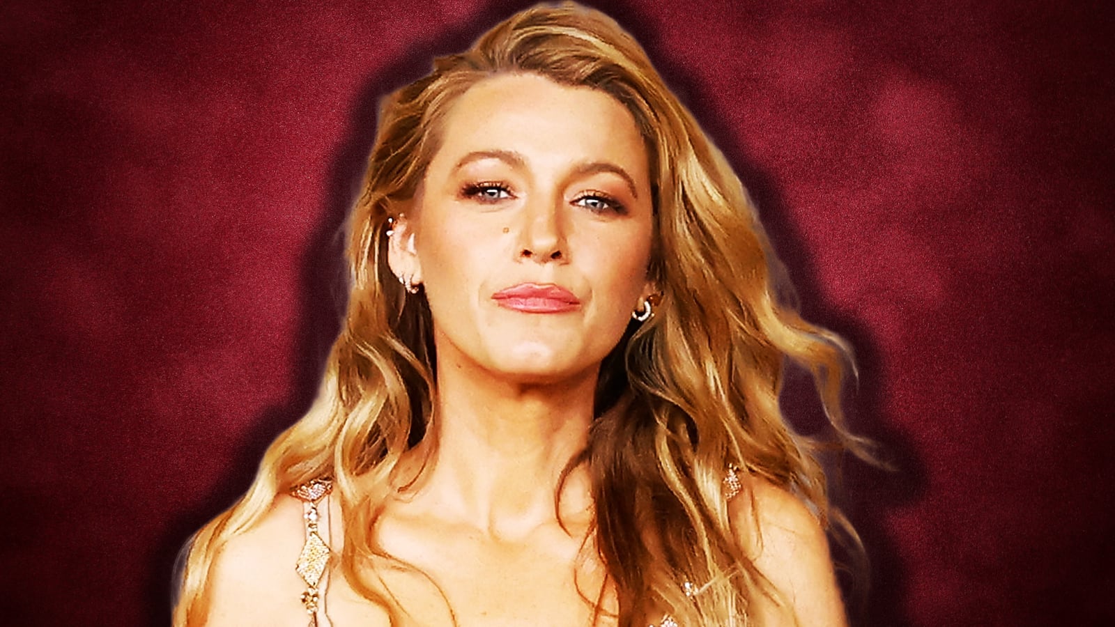 Blake Lively Illustration