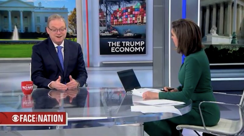 Kevin Hassett on Face the Nation with Margaret Brennan