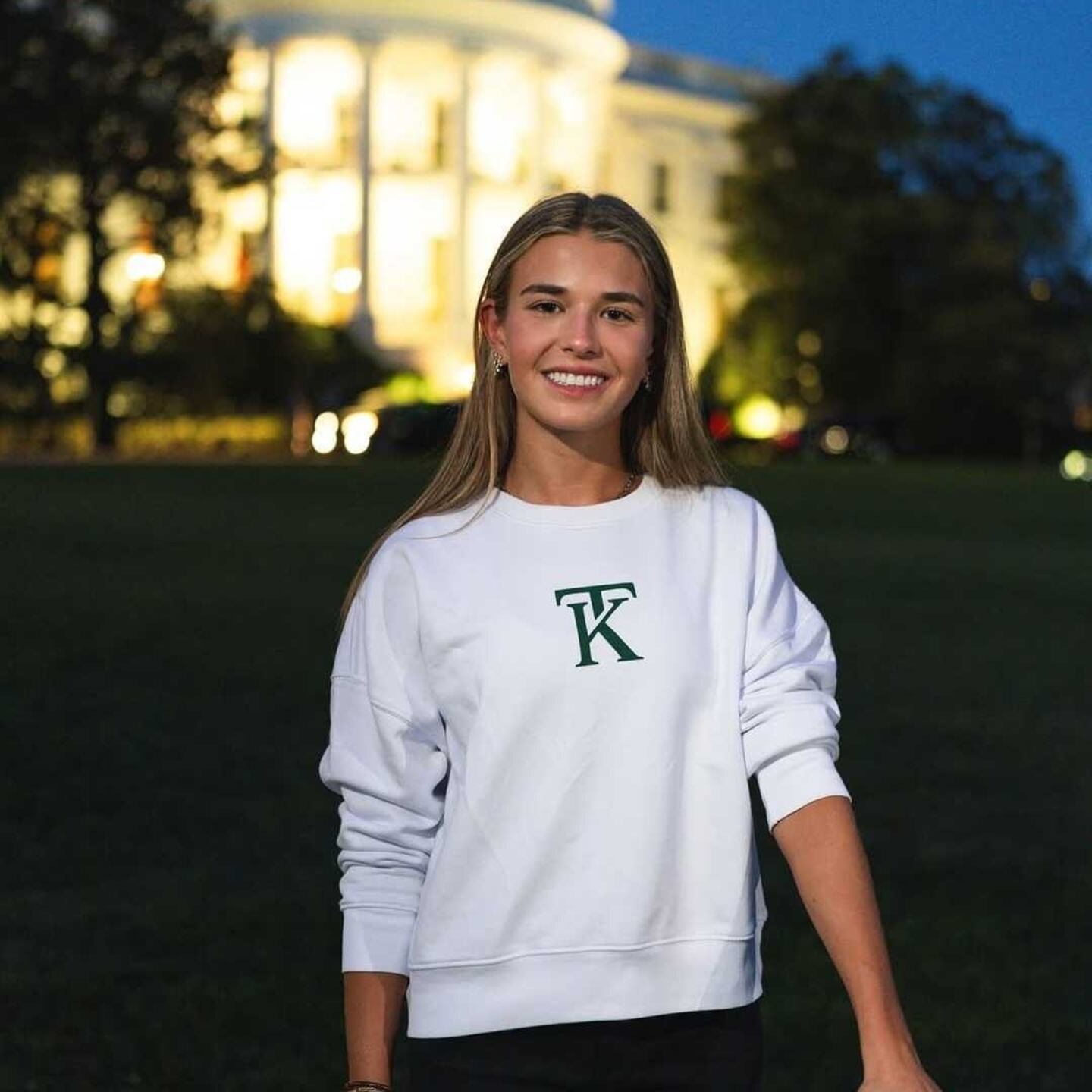 Trump Granddaughter Kai Parades Her $130 Merch on White House Lawn