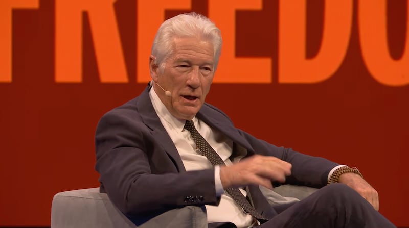 Richard Gere torched Trump at the Oslo Freedom Forum.