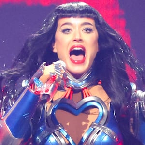 Katy Perry performs at the Kia Forum in Inglewood, California, U.S., July 15, 2025.