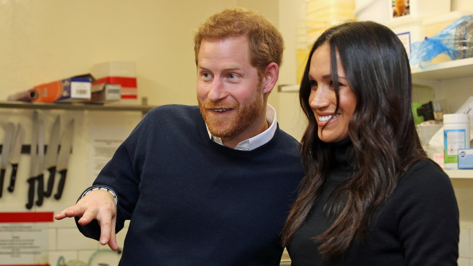 Meghan Markle and Prince Harry visit a cafe and social business called Social Bite in Edinburgh, Britain.