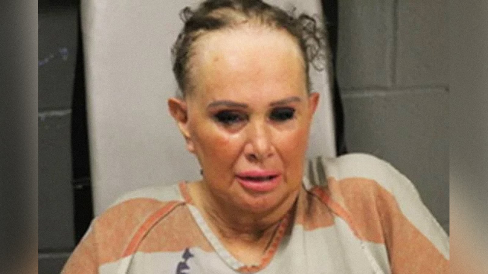 "Chimp Crazy" star Tonia Haddix mugshot.