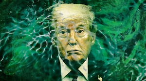 Trump underwater.