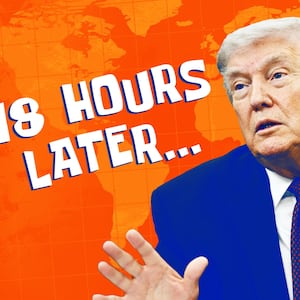 Donald Trump's excuse for canceling talks with Iran.