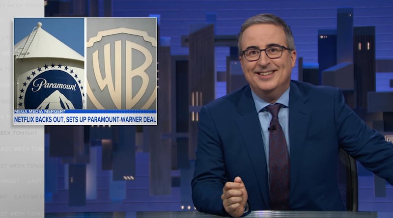 John Oliver on Last Week Tonight.