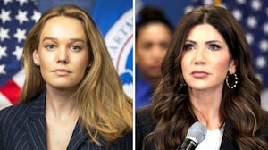 Tricia McLaughlin and Kristi Noem