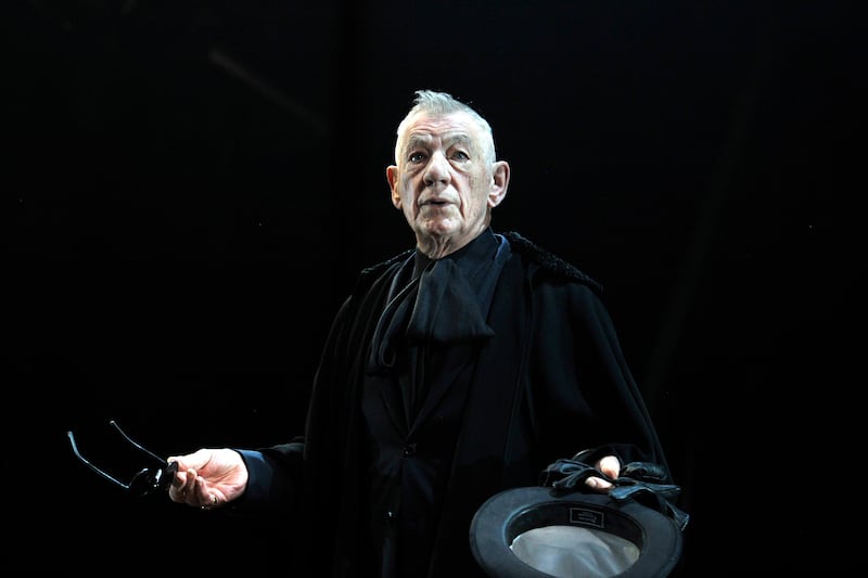 Ian McKellen as Hamlet 2021