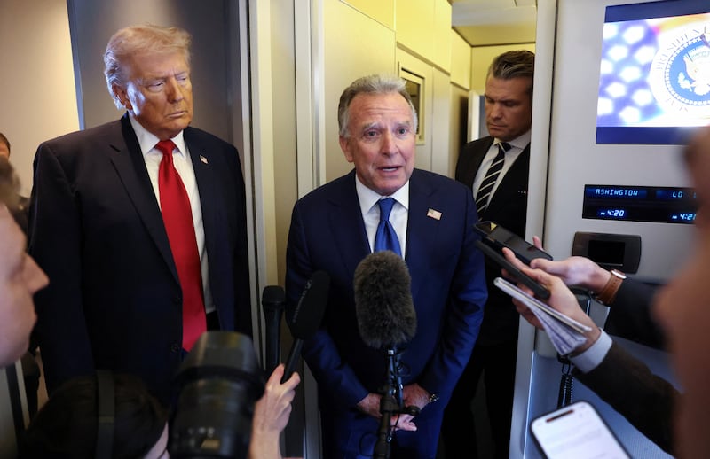 Steve Witkoff and Donald Trump