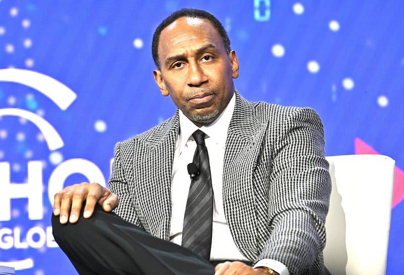 Stephen A. Smith speaks onstage at day 2 of the 2025 HOPE Global Forum