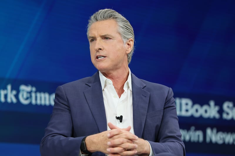 Newsom joined a long list of critics of the ICE shooting.