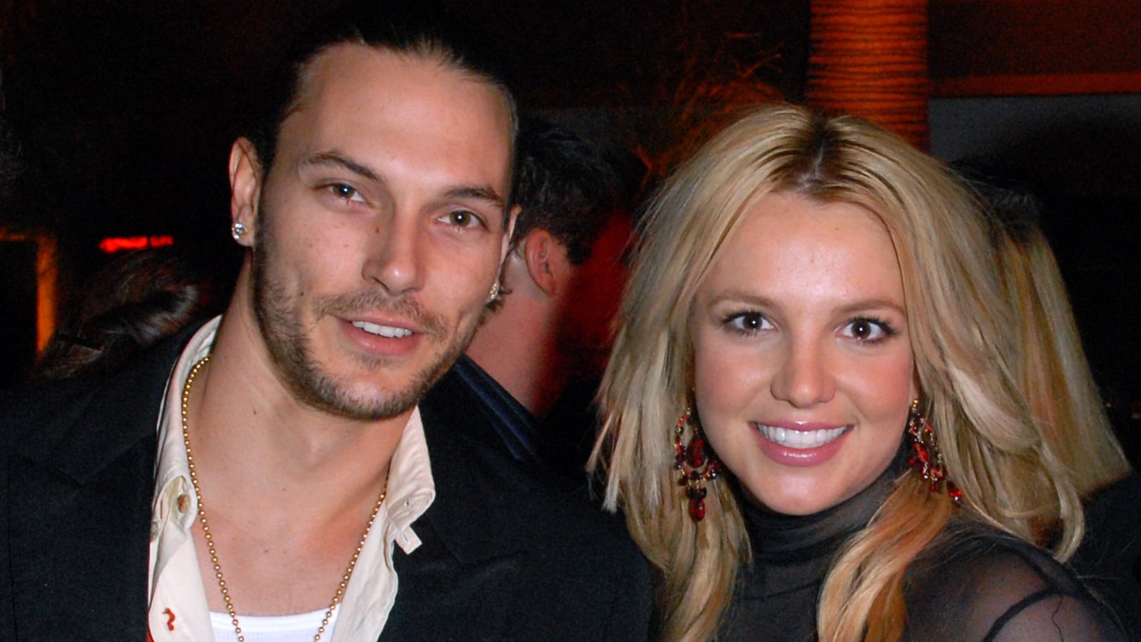 Kevin Federline and Britney Spears.